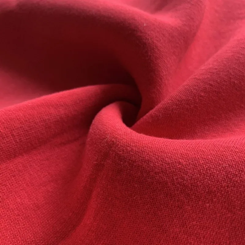Brushed cotton fleece