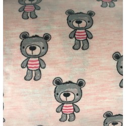 Beautiful bear cotton jersey